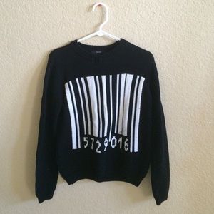 Black Knitted Sweater