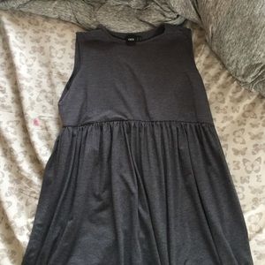 ASOS grey babydoll dress