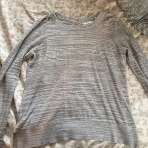 Anthropologie button back lightweight sweater
