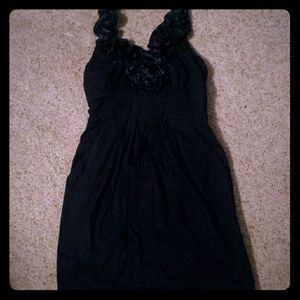 Navy blue cocktail dress