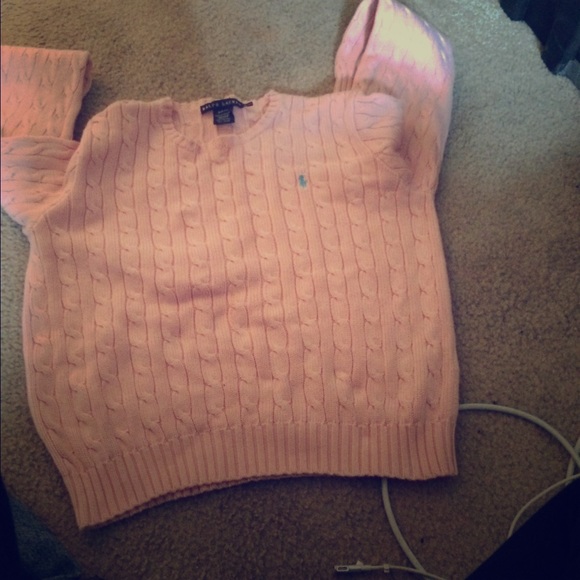Pink Polo Sweater (slim fit) - Picture 1 of 2