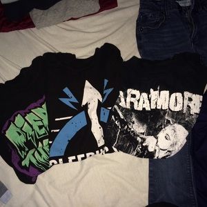 Band t-shirts bundle 😝