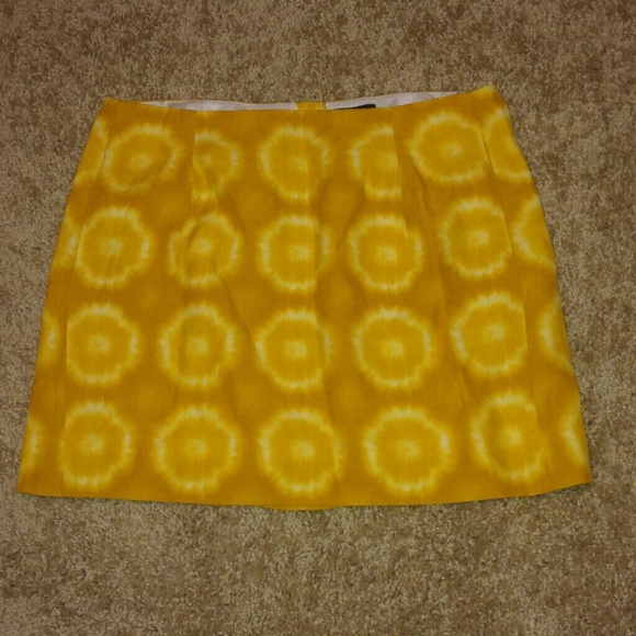 New J Crew Tie Dye Skirt sz 2 Nice