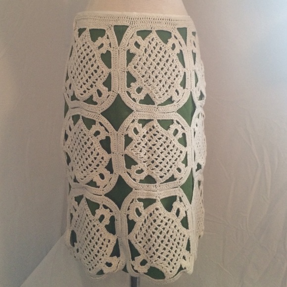 Tory Burch Crochet Skirt - Picture 2 of 4
