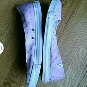 Bundle of Converse flats, boho dress, necklace