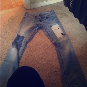 Gap 1969 patchwork jeans