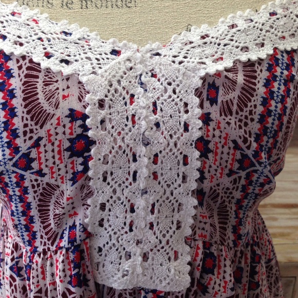 NWOT "Ephemeral" patterned top - Picture 2 of 3