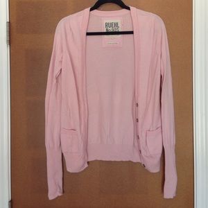Pink Cashmere Cardigan
