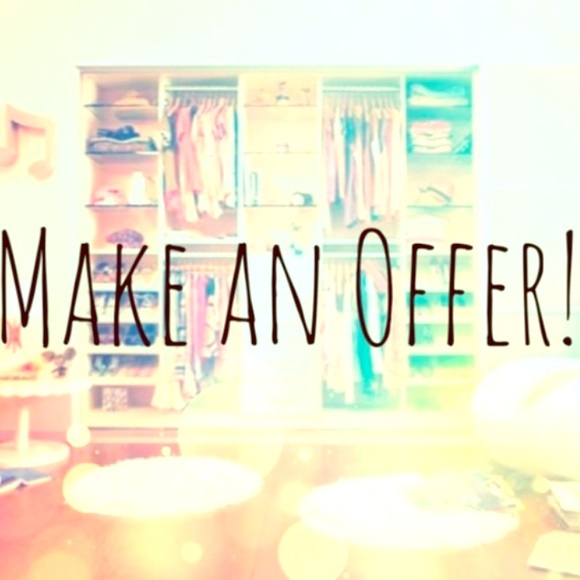 MAKE AN OFFER ON ANYTHING