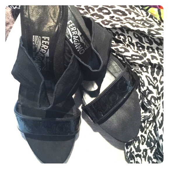Ferragamo kitten heels