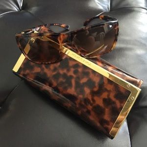 Tory Burch Tortoise Shell Sunglasses