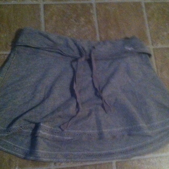 Grey sweater skirt
