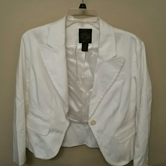 White blazer