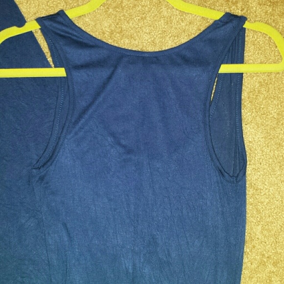 Navy maxi dress - Picture 3 of 4