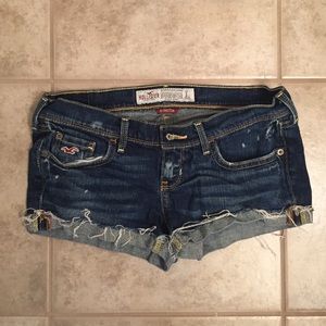 Hollister Low Rise Jean Shorts