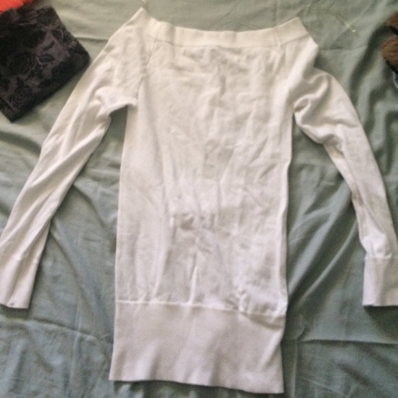 White of the shoulder shirt