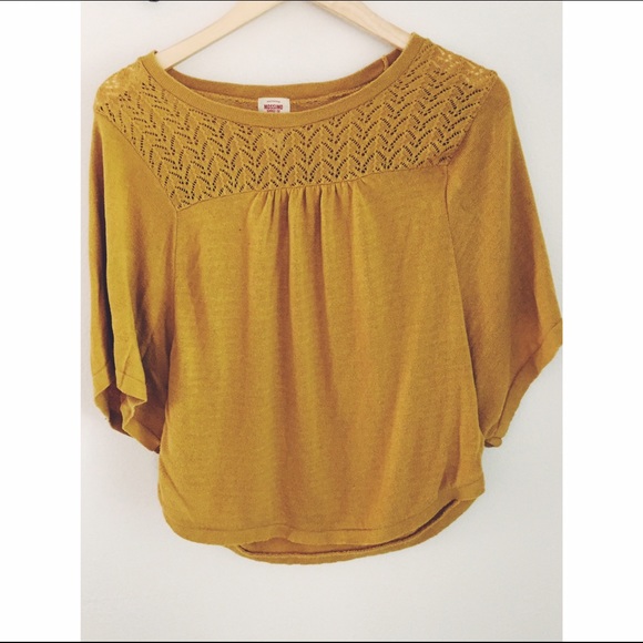 Mustard women's top