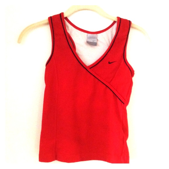 Nike Red Tank Top/ Sports bra