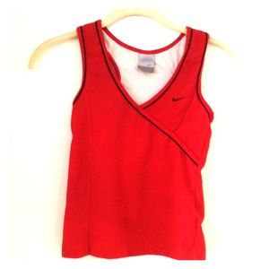 Nike Red Tank Top/ Sports bra