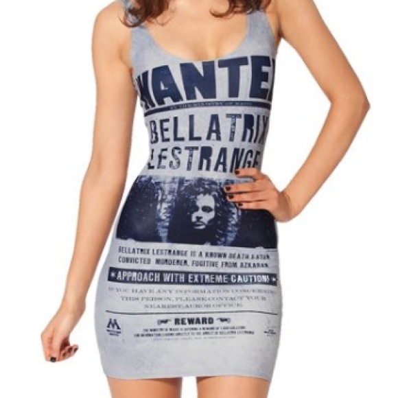 Black milk wanted bellatrix dress