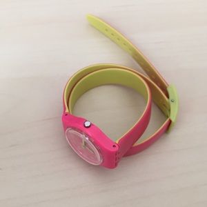 Swatch Double wrap watch