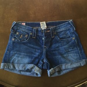Authentic True Religion jean shorts