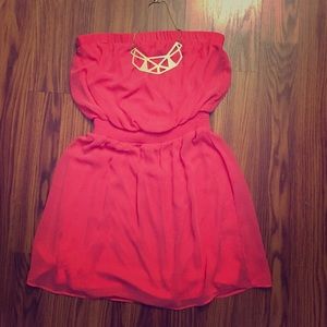 Express Strapless Dress