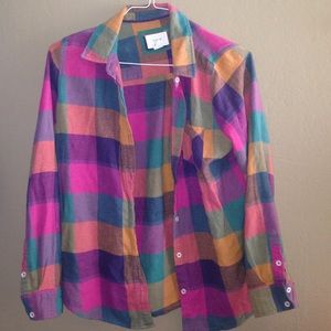 Comfy and Colorful Forever21 Flannel
