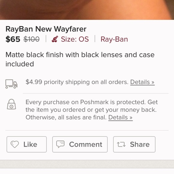 RayBan New Wayfarer