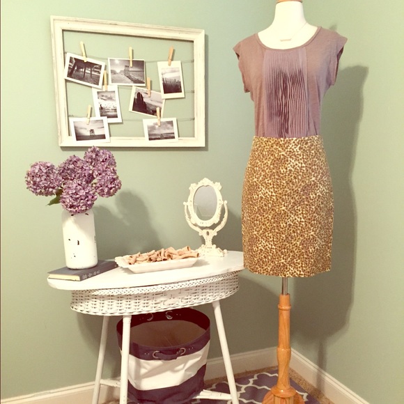 Ann Taylor Loft Pencil Skirt (Size 2)