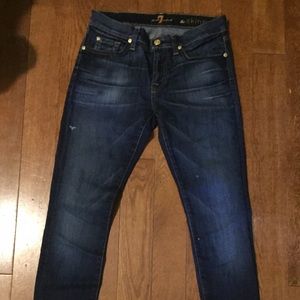 7 For All Mankind The Skinny Jeans in size 27
