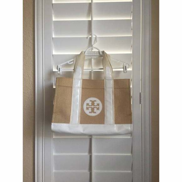 Tory Burch Handbags - ‼️SALE‼️ Tory Burch Straw Tory Tote