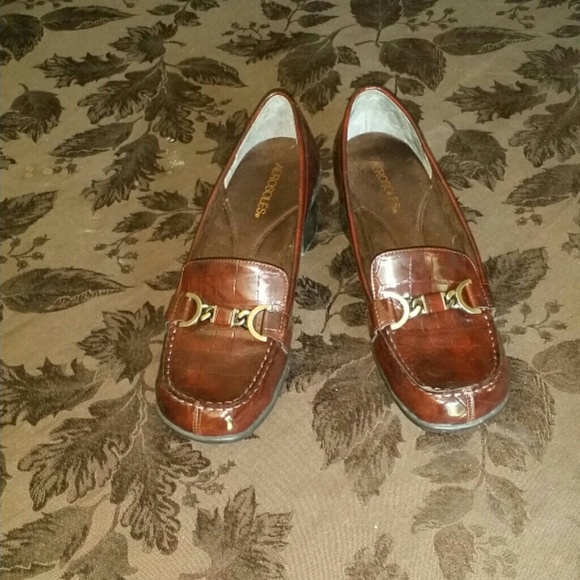 Brown AEROSOLES Loafers
