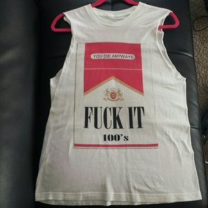 Nikki Lipstick 💄"Fuck It" 💄 Oversized Dress Tank