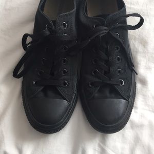 ALL BLACK CONVERSE