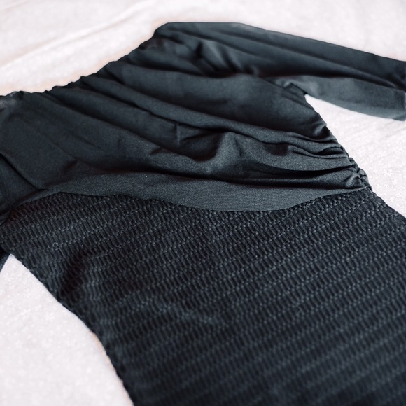 Anthropologie black blouse top size extra small - Picture 4 of 5