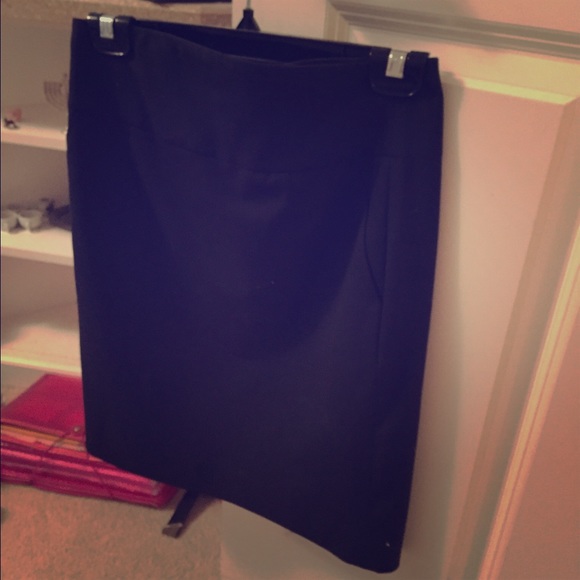 Banana republic black skirt