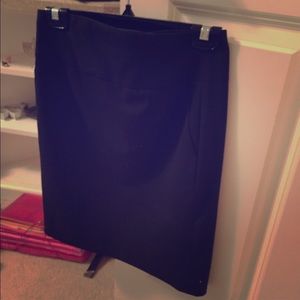 Banana republic black skirt
