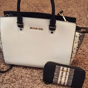 Trade- Brittani only!! MK large selma bag&wallet
