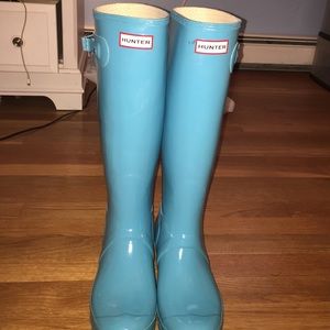 Hunter Rain Boots worn once