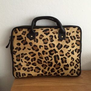 Asos leopard purse/clutch