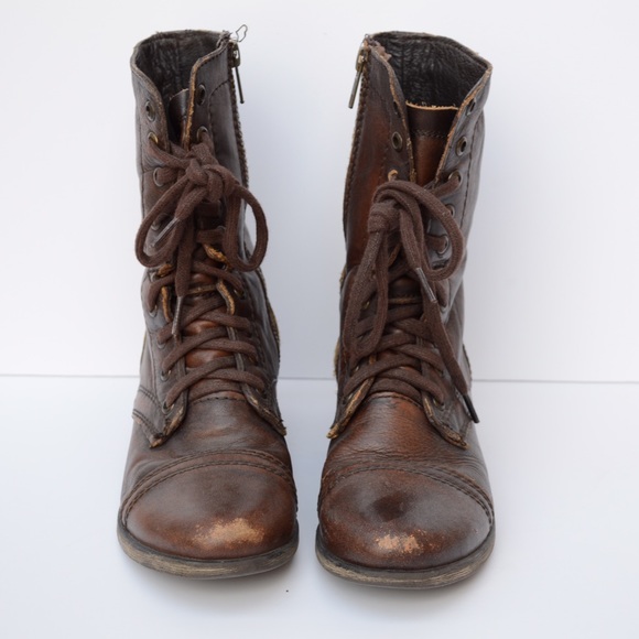 STEVE MADDEN Combat Boots