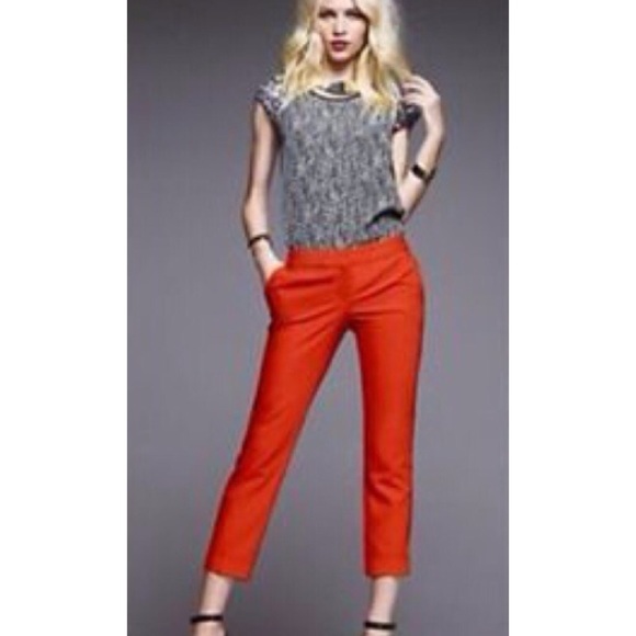 Express Editor Cropped Pants