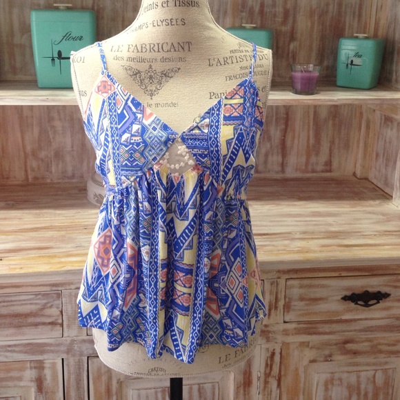 NWOT "Playful Fantasies" tank top - Picture 1 of 3