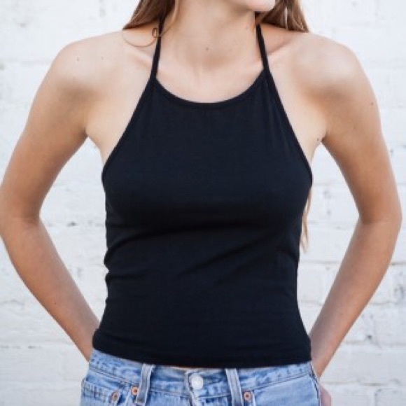 ON HOLD Black Sachi Halter