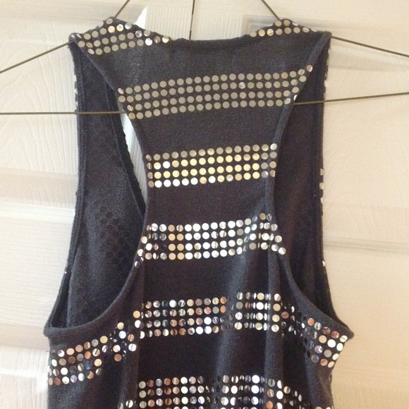 Gray razorback long top - Picture 2 of 2