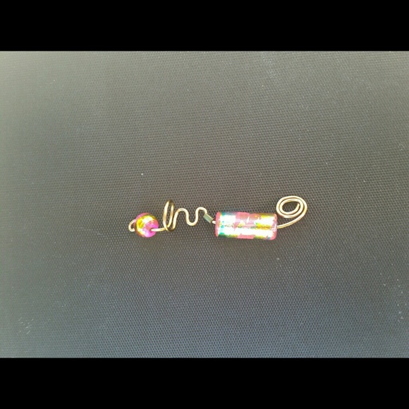 Loc jewelry Hair Jewelry -Pink Lemonade