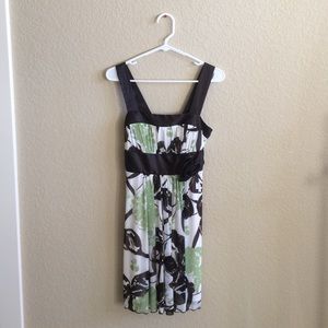 Green and Brown Dress