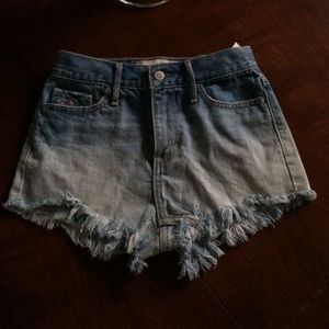 Hollister High Waisted Shorts