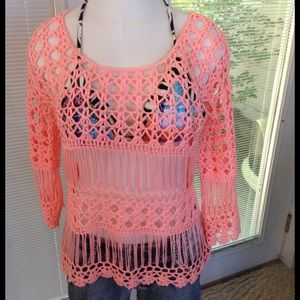 Day trip open weave sweater